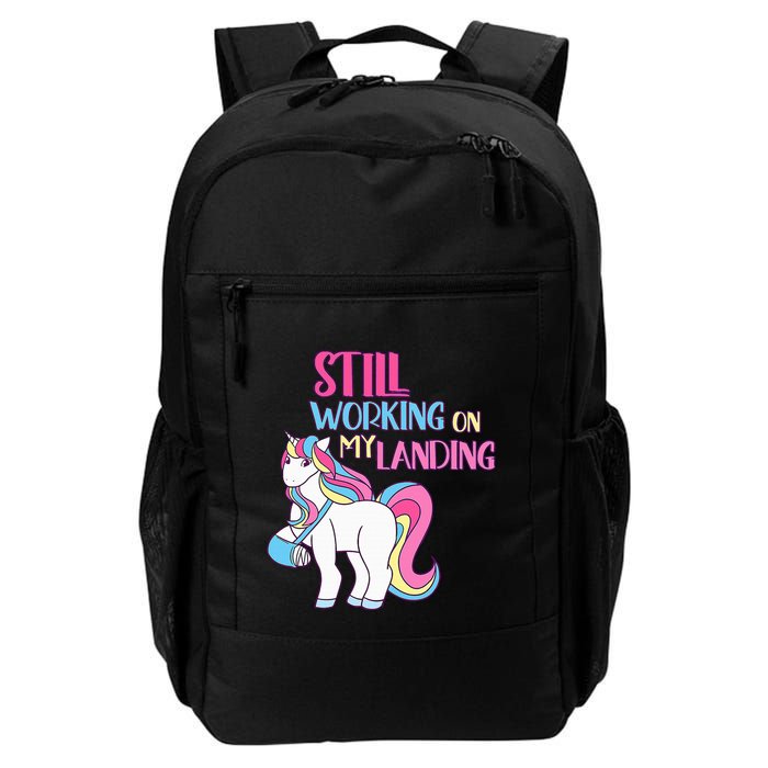 Adorable Unicorn Design for Healing Broken Arm Recovery Backpack