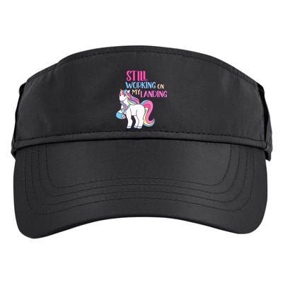 Adorable Unicorn Design for Healing Broken Arm Recovery Adult Drive Performance Visor