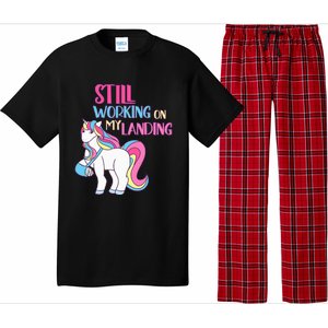 Adorable Unicorn Design for Healing Broken Arm Recovery Pajama Set