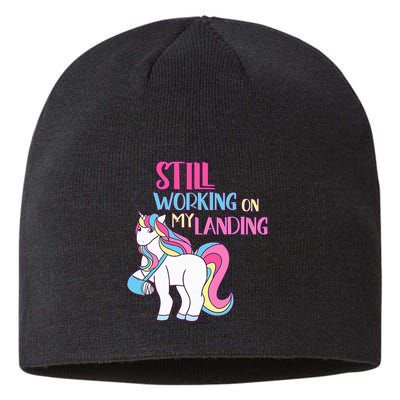 Adorable Unicorn Design for Healing Broken Arm Recovery Sustainable Beanie