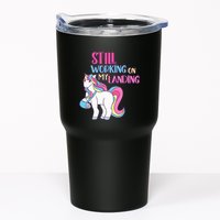Adorable Unicorn Design for Healing Broken Arm Recovery Tumbler