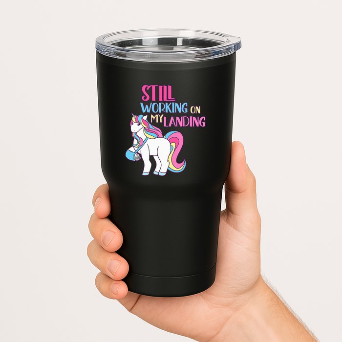 Adorable Unicorn Design for Healing Broken Arm Recovery Tumbler