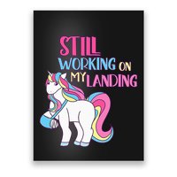 Adorable Unicorn Design for Healing Broken Arm Recovery Poster