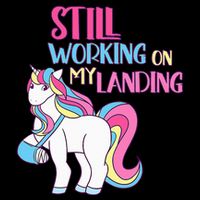 Adorable Unicorn Design for Healing Broken Arm Recovery Poster