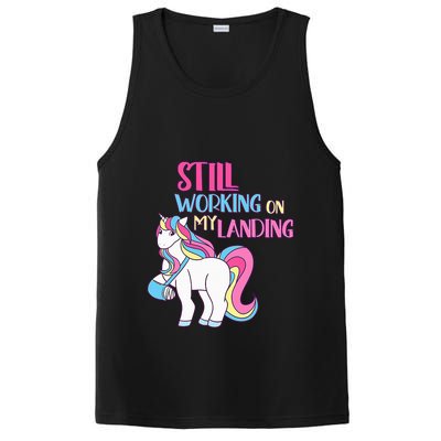 Adorable Unicorn Design for Healing Broken Arm Recovery PosiCharge Competitor Tank