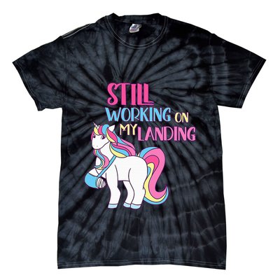Adorable Unicorn Design for Healing Broken Arm Recovery Tie-Dye T-Shirt