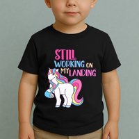 Adorable Unicorn Design for Healing Broken Arm Recovery Toddler T-Shirt