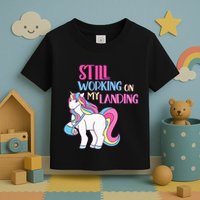 Adorable Unicorn Design for Healing Broken Arm Recovery Toddler T-Shirt