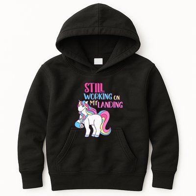 Adorable Unicorn Design for Healing Broken Arm Recovery Kids Hoodie