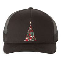 Audio Music Fan Christmas Tree Yupoong Adult 5-Panel Trucker Hat