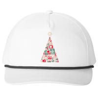 Audio Music Fan Christmas Tree Snapback Five-Panel Rope Hat