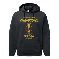 Atalanta Uefa Europa League Champions 2024 Performance Fleece Hoodie