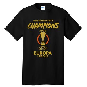 Atalanta Uefa Europa League Champions 2024 Tall T-Shirt