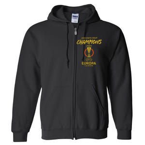 Atalanta Uefa Europa League Champions 2024 Full Zip Hoodie