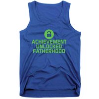 Achievet Unlock Fatherhood Cutest Father Design Gift Tank Top