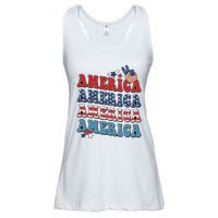 America USA Fourth Of July 4th For Men Women And Boy Ladies Essential Flowy Tank