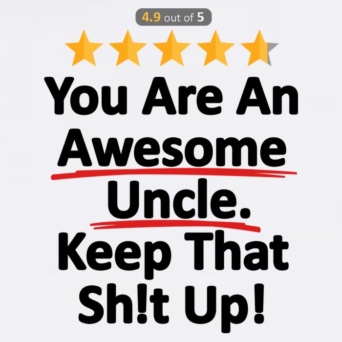 Awesome Uncle Funny Gift For Uncles Cooling Performance Crew T-Shirt