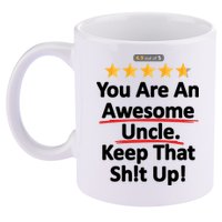 Awesome Uncle Funny Gift For Uncles 11oz C Handle Ceramic Mug