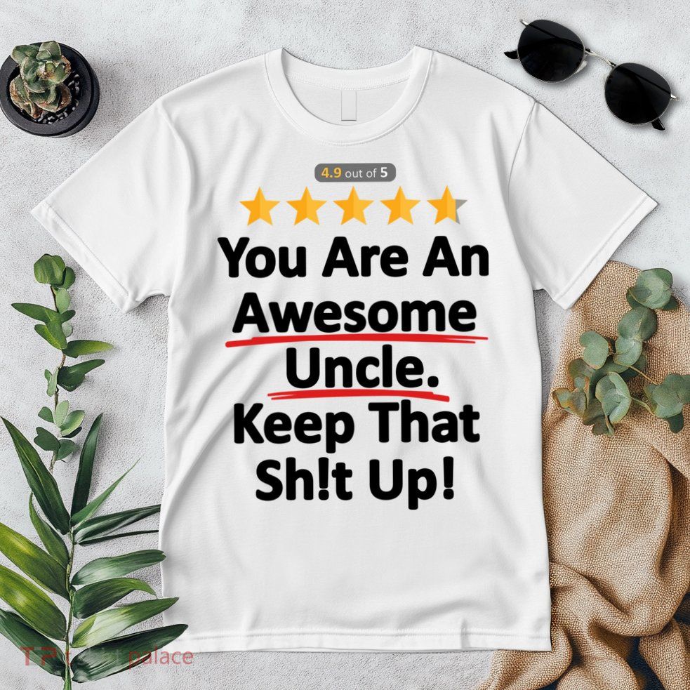 Awesome Uncle Funny Gift For Uncles Premium T-Shirt