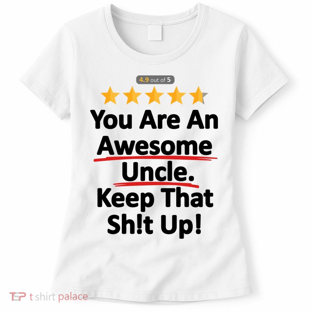 Awesome Uncle Funny Gift For Uncles Womens T-Shirt