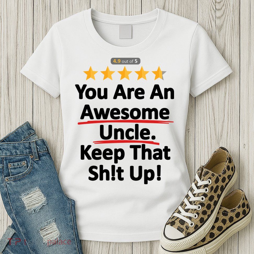 Awesome Uncle Funny Gift For Uncles Womens T-Shirt