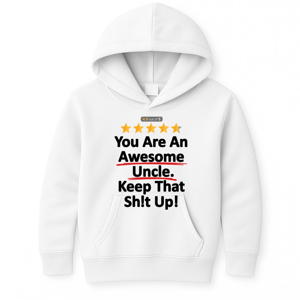 Awesome Uncle Funny Gift For Uncles Kids Hoodie