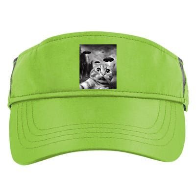 Alien UFO Funny Cat Selfie Adult Drive Performance Visor