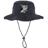 Alien UFO Funny Cat Selfie Bucket Hat