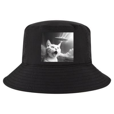 Alien UFO Funny Cat Cool Comfort Performance Bucket Hat