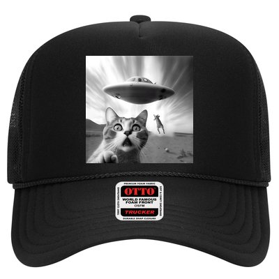 Alien UFO Funny Cat Selfie Hat