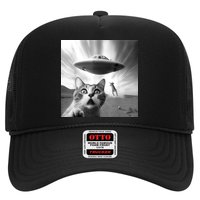 Alien UFO Funny Cat Selfie Hat