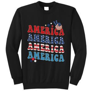 America USA Fourth Of July 4th Sweatshirt