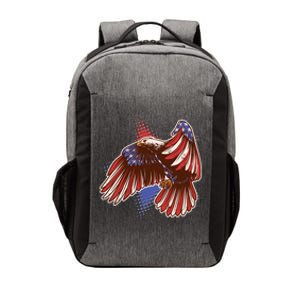 American USA Flag Patriotic Bald Eagle Vector Backpack