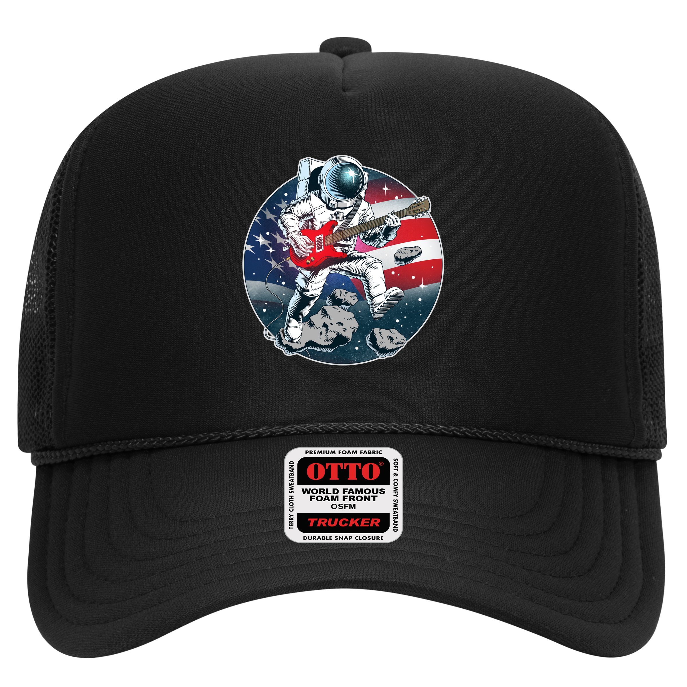 American USA Flag Rocking Space Astronaut Hat