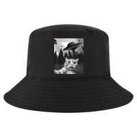 Alien UFO Funny Cat Selfie Cool Comfort Performance Bucket Hat