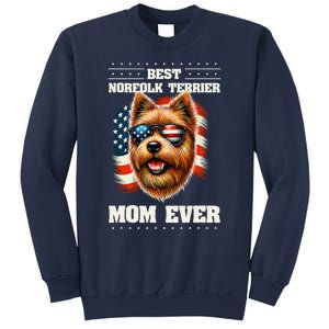 American Usa Flag Norfolk Terrier Terriers 4th Of July Sweatshirt