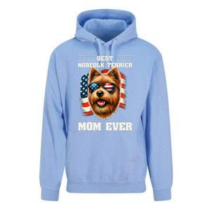 American Usa Flag Norfolk Terrier Terriers 4th Of July Unisex Surf Hoodie