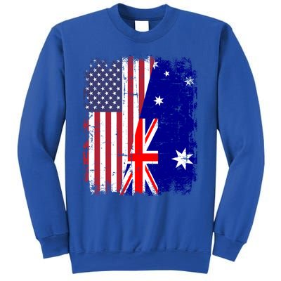 Australia Usa Flag Great Gift Sweatshirt