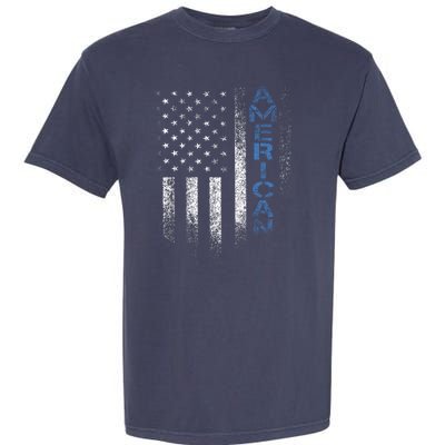 American Usa Flag Garment-Dyed Heavyweight T-Shirt