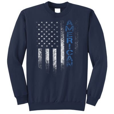 American Usa Flag Sweatshirt