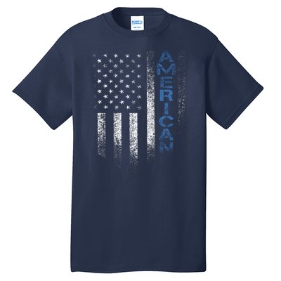 American Usa Flag Tall T-Shirt