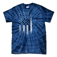 American Usa Flag Tie-Dye T-Shirt