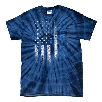 American Usa Flag Tie-Dye T-Shirt