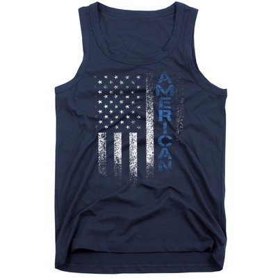 American Usa Flag Tank Top