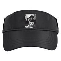 Alien UFO Funny Cat Selfie Adult Drive Performance Visor