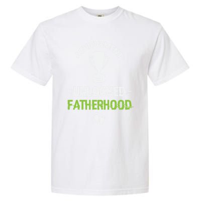 Achievet Unlocked Fatherhood Expecting Parent Meaningful Gift Garment-Dyed Heavyweight T-Shirt