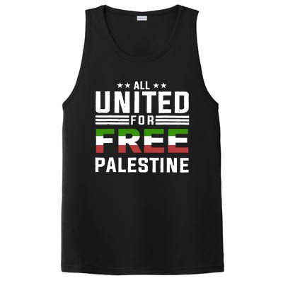 All United Free Palestine PosiCharge Competitor Tank