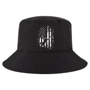 American Us Flag Ultimate Frisbee Gift Cool Comfort Performance Bucket Hat