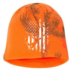 American Us Flag Ultimate Frisbee Gift Kati - Camo Knit Beanie