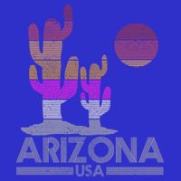 Arizona Usa Gift Vintage Retro Cactus Souvenir Gift Cool Gift Tank Top